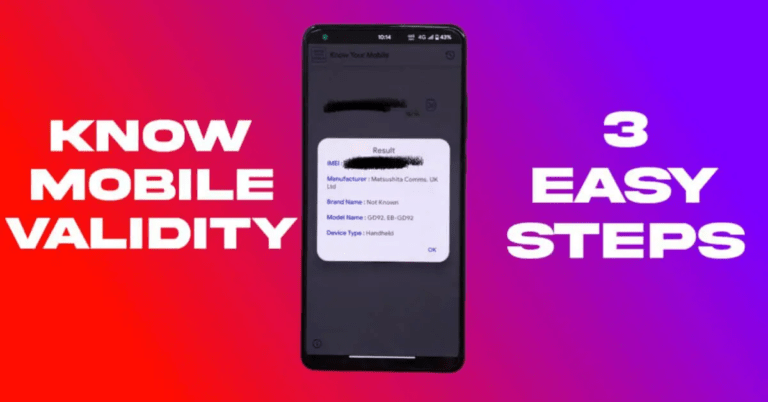 How To Check The Validity Of Mobile Through IMEI Even Before Buying