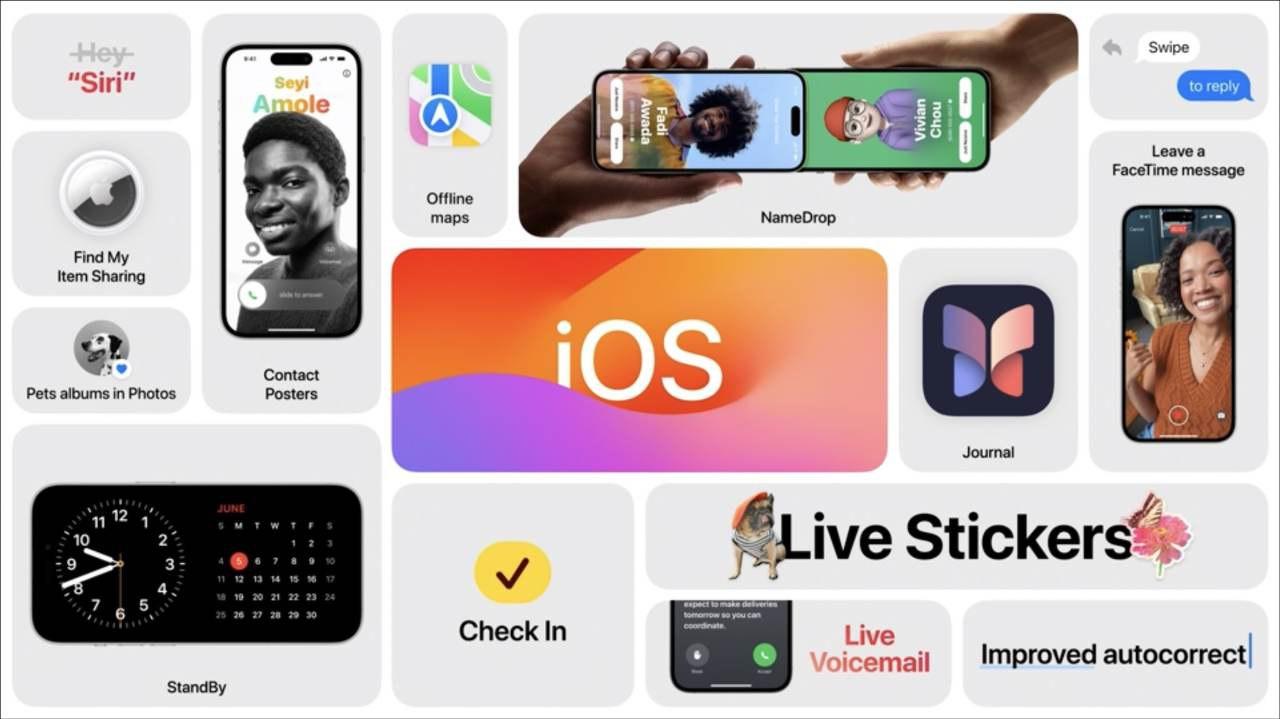 ios 17 features and list of supported devices