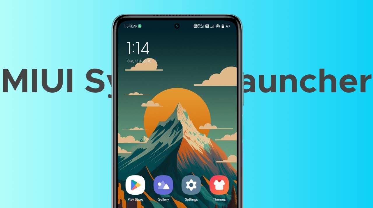 MIUI System Launcher is Getting August 2023 Update With Better Fluency in Animations