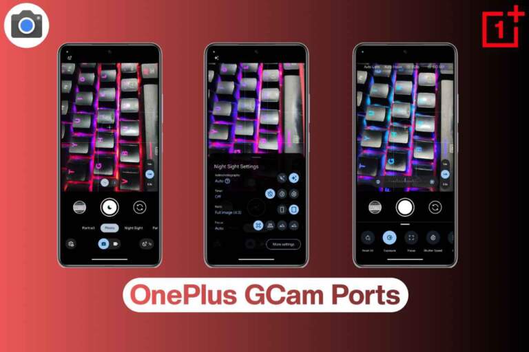 Download Google Camera for OnePlus 8T+ 5G [GCam 9.1 APK]