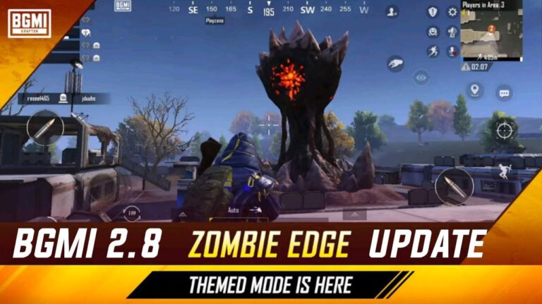 BGMI 2.8 Update: New Zombie Mode, Features, Download Links