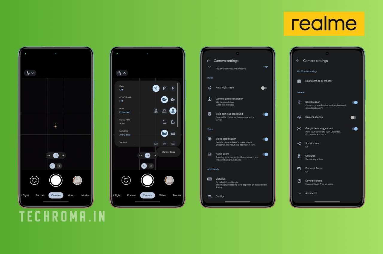 Download Google Camera for Realme GT 5