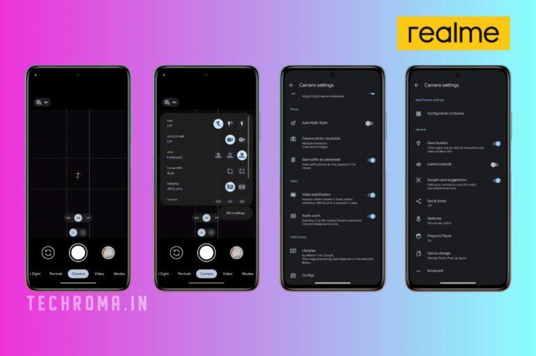 Download GCam for Realme X7 Max With Best Settings