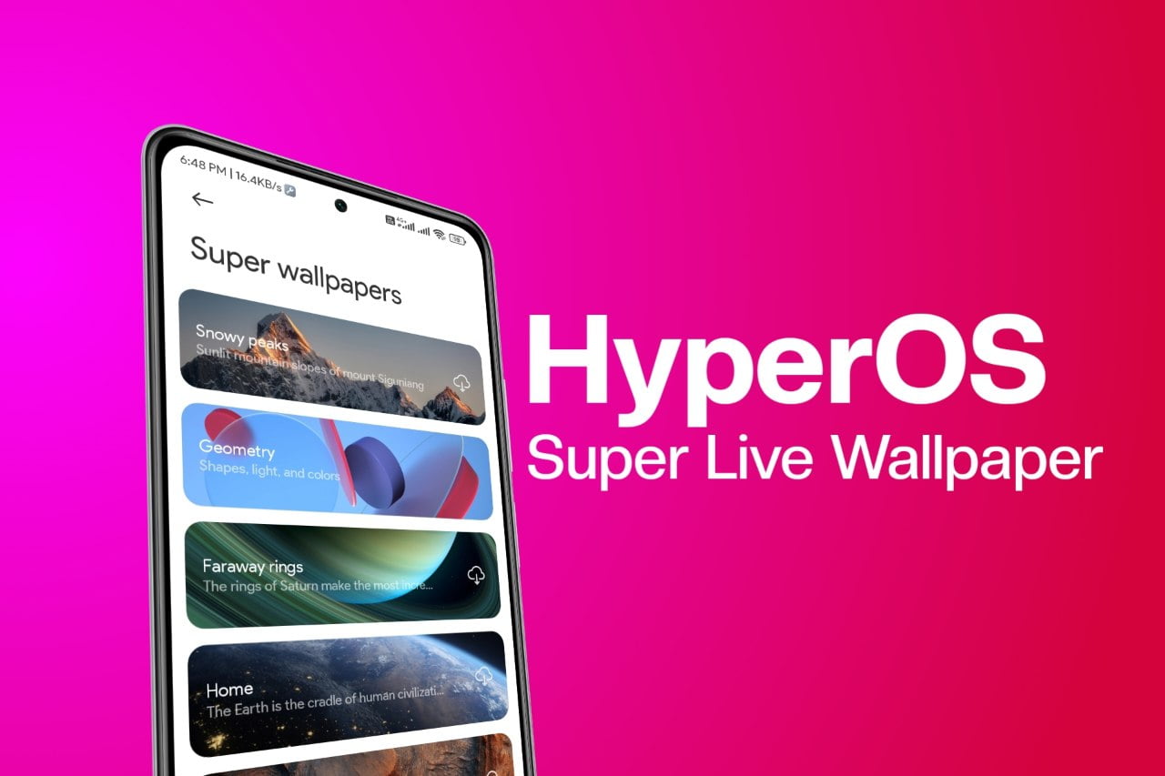 hyperos wallpapers