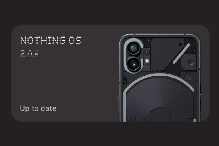 NothingOS 2.0.4 is rolling out for Phone (1) with new widgets & fixes