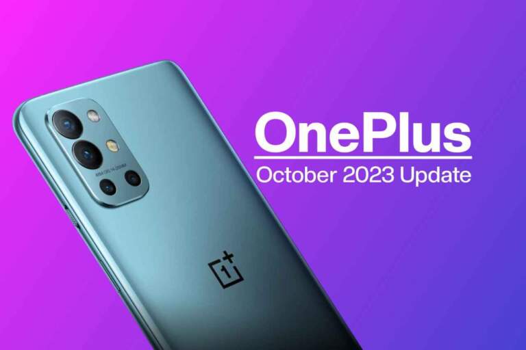 OnePlus drops October 2023 update for OnePlus 8T and OnePlus 9R devices