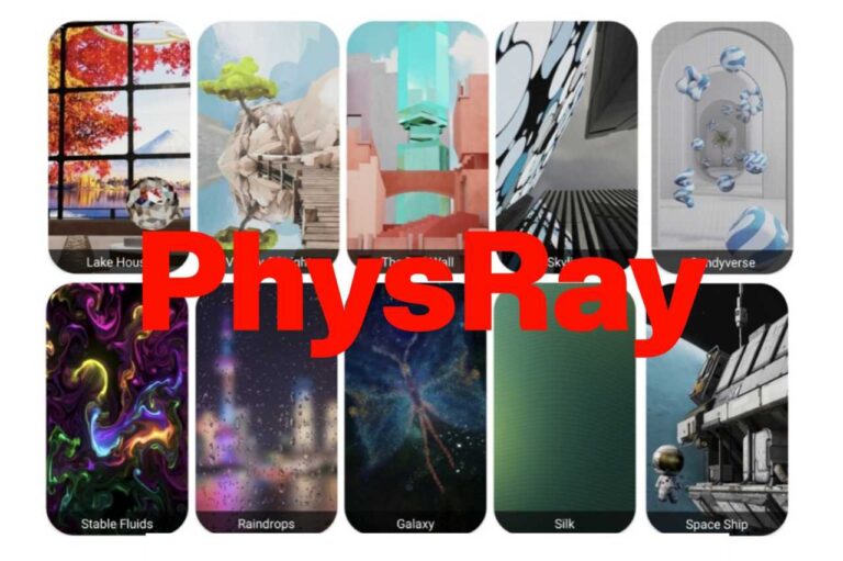 OnePlus Open: Download and try PhysRay Wallpapers