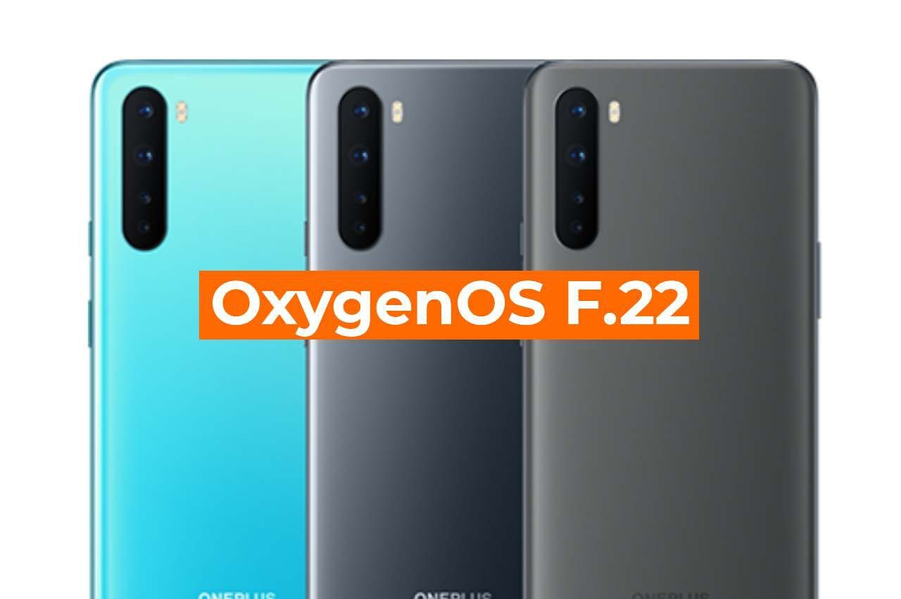 oxygenos f.22 update for oneplus nord