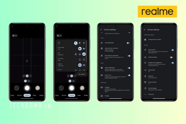 Download GCam for Realme X3 With Best Settings