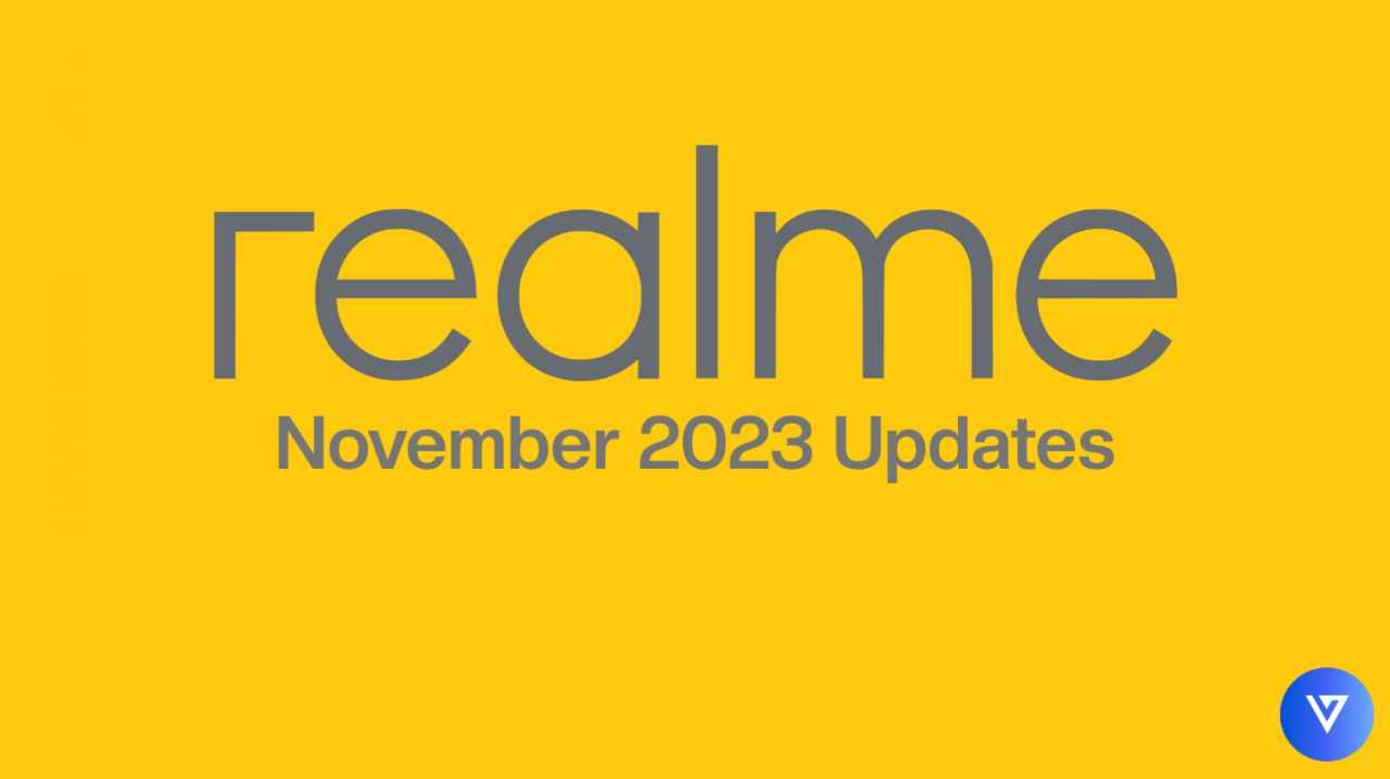 realme november 2023 updates
