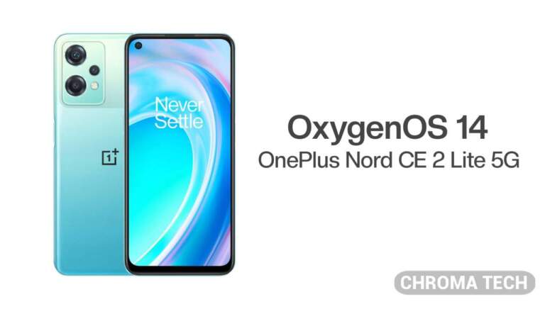 OxygenOS 14 stable rolling out for OnePlus Nord CE 2 Lite 5G users in India
