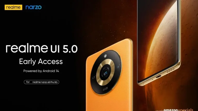 Realme Narzo 60 Pro 5G Takes a Leap: Realme UI 5.0 Early Access 2 Unveiled in India