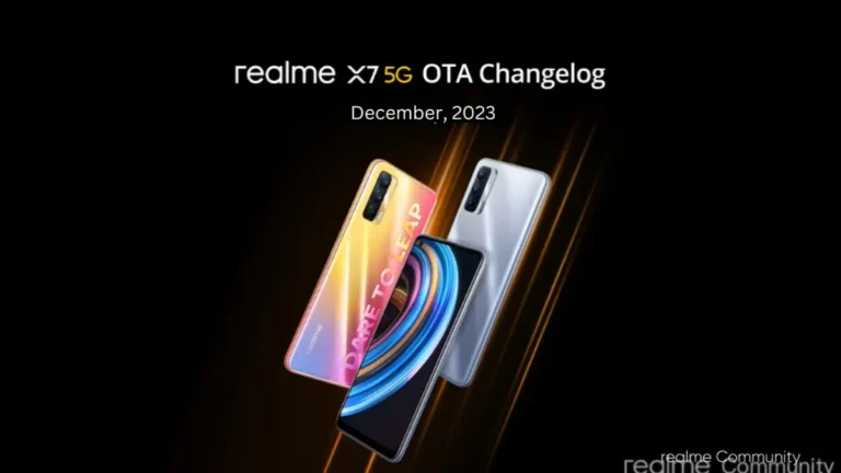 Realme X7 5G Receives a Boost: December 2023 Android Security Patch Rolling Out