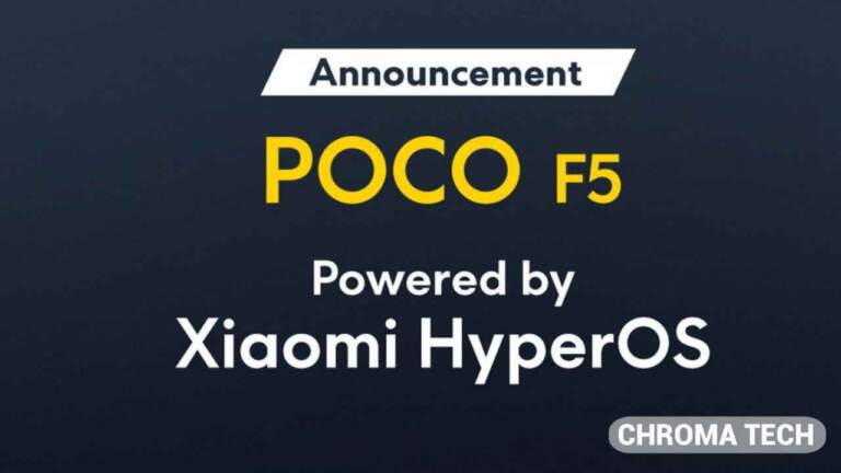 Xiaomi HyperOS rollout starts for POCO F5