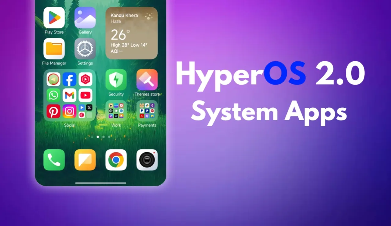 xiaomi HyperOS 2.0 Official System App Updates